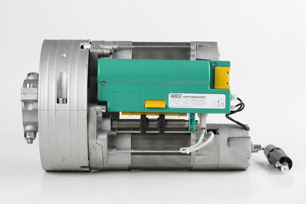 moteur rideau central (central motor rolling shutter)