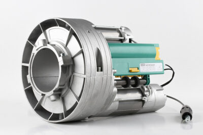 moteur rideau central (central motor rolling shutter)